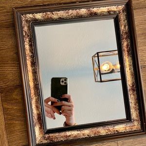 8X10 Black framed Mirror